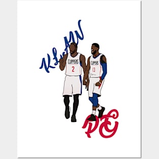 Kawhi Leonard x Paul George 'KLAW x PG' - NBA LA Clippers Posters and Art